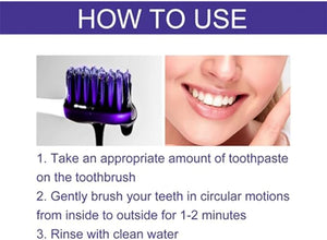 purple whitening toothpaste,معجون الأسنان الأرجواني المبيض