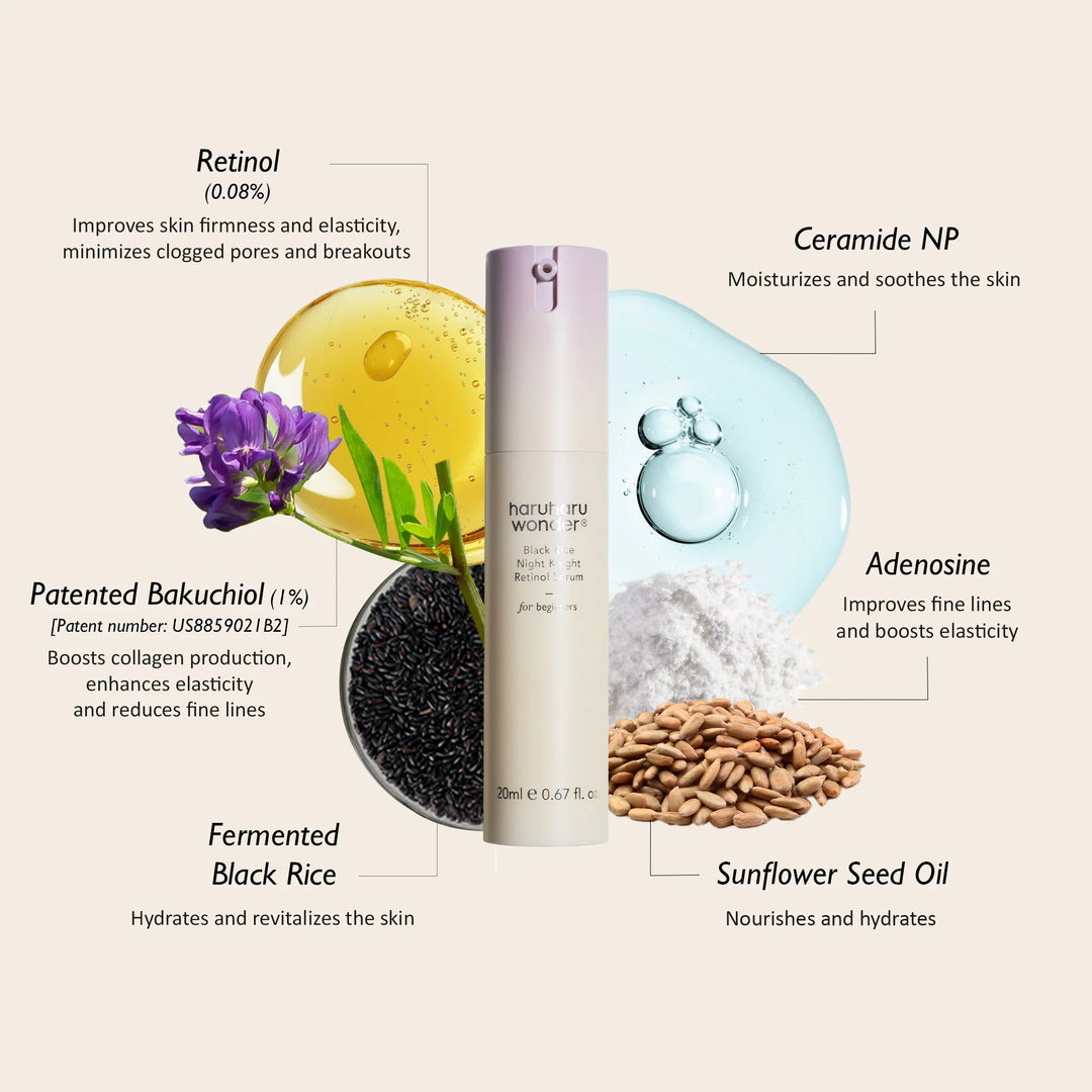 HARUHARU Black Rice Knight Retinol